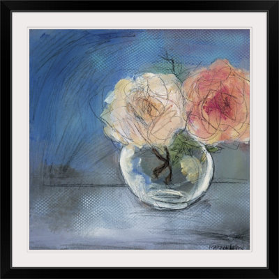 Rose Drawing " Roses I " by Marina Louw
