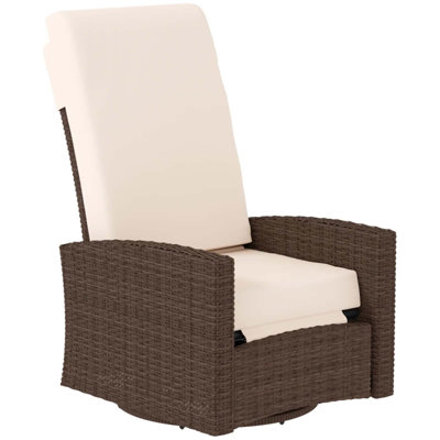 Comfy Swivel Recliner,Outdoor Wicker Swivel Recliner Chair