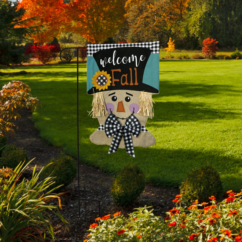Drapeau de jardin Welcome