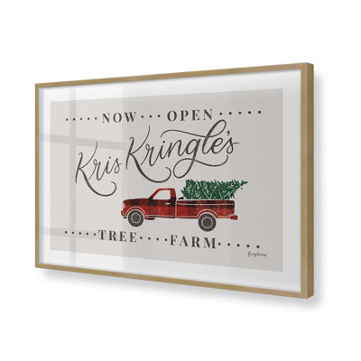 Kris Kringle's Tree Farm Print