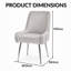 Tufted Velvet Upholstered Upholstered Back Side Chair-952821541-952821560