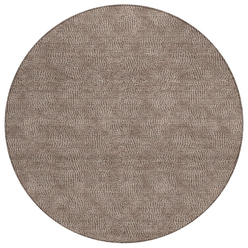 Tapis d'intérieur rond 8 po