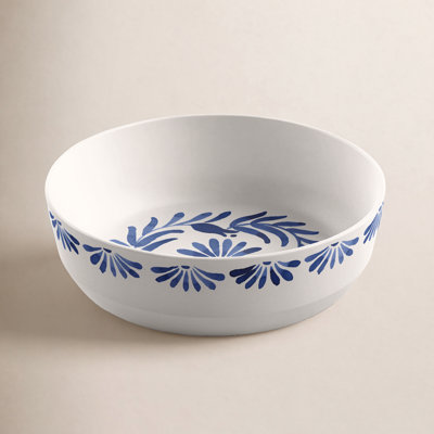 Tarhong 7.4" W Round Melamine Pasta Bowls