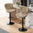 Modern Diamond - Pattern Adjustable Bar Stools-697858531