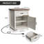 Table de chevet avec station de charge-708620586