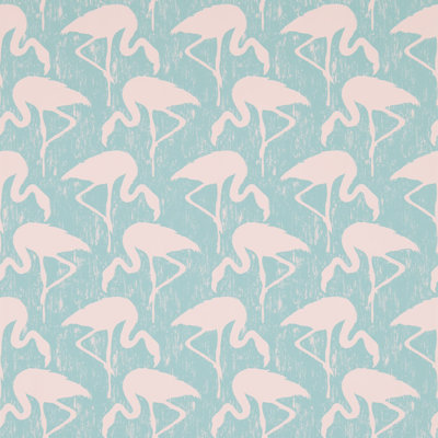 Flamingos 10.05m x 68.6cm Matte Wallpaper Roll