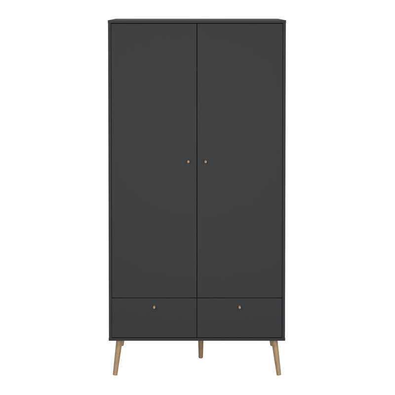 2 Door Manufactured Wood Wardrobe