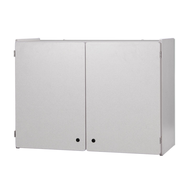 Armoire murale verrouillable Rainbow Accents®, Gris