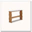 Console moderne 47,24 po Whisper Of Waves avec plateau en marbre blanc-1364390695