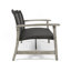 Causeuse d'extérieur en bois d'acacia HAMPTON, ensemble de conversation pour meubles de patio