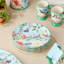 Ensemble de 4 grandes assiettes Flora