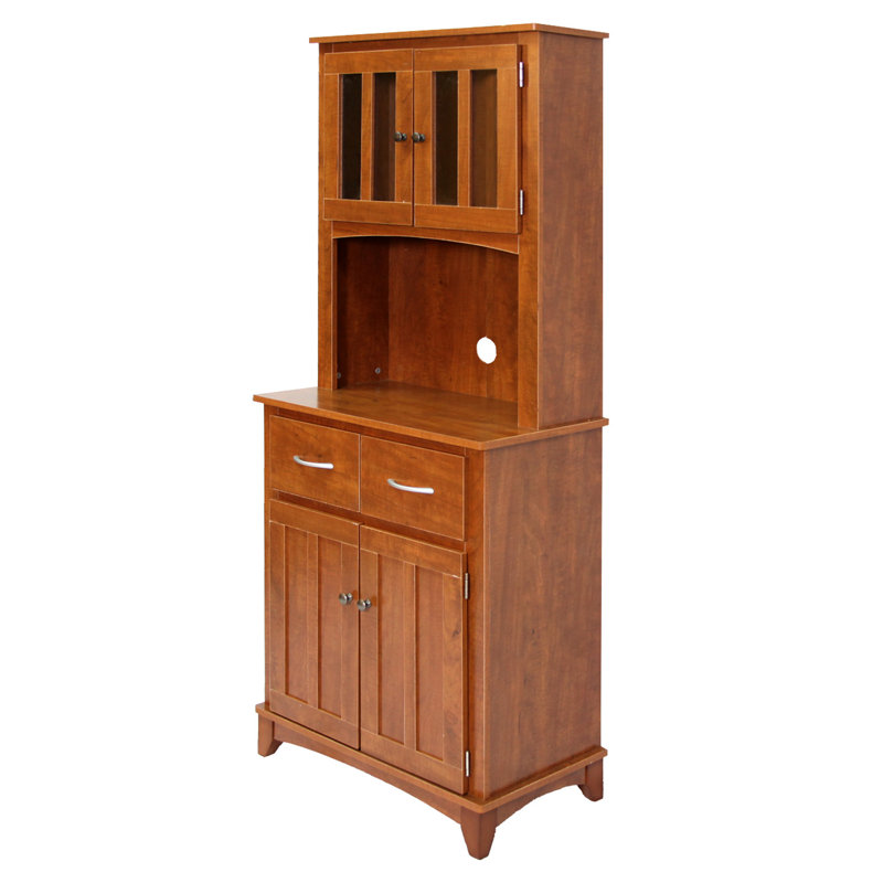 Lewisburg 67.5'' Kitchen Pantry, Oak