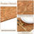 Manufactured Wood Solid Colour Rectangle Placemat