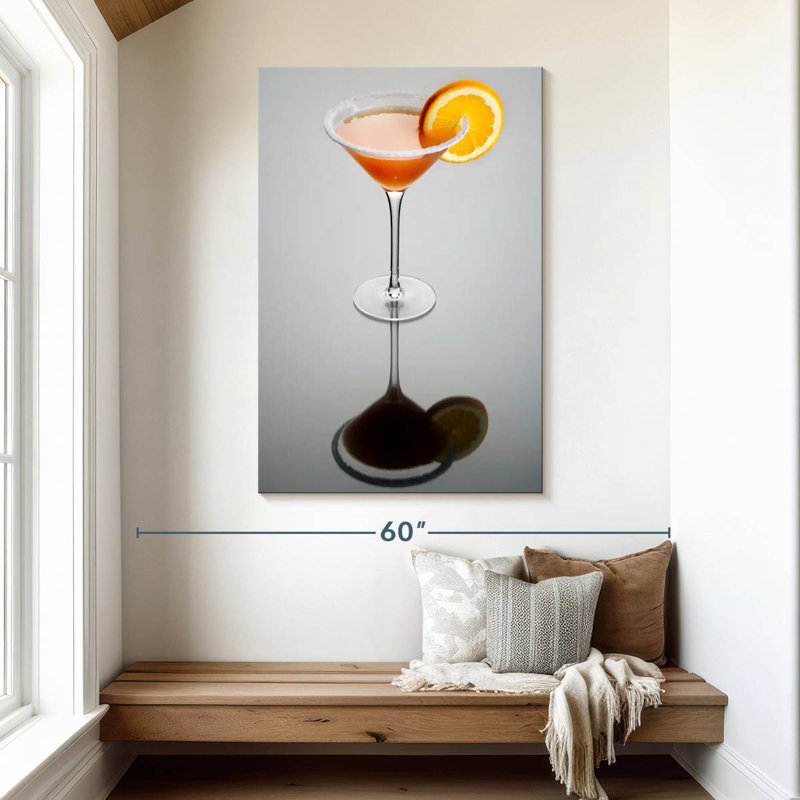Yarlin Sidecar Cocktail, 48" H x 32" W