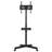 Rolling TV Stand Adjustable TV Trolley with Bracket and Tray for 23in-60in Plasma LCD LED Screen