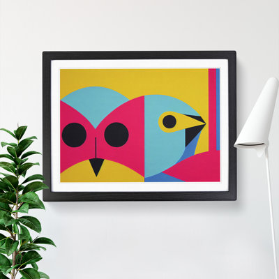 Gorgeous Abstract Bird - Single Picture Frame Print