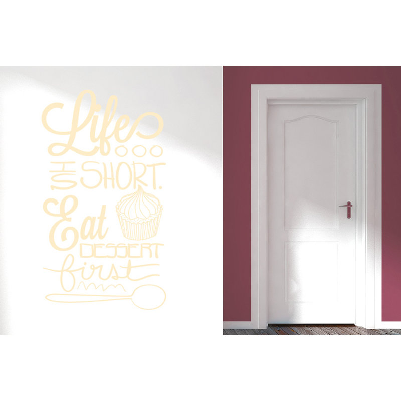 Wall Decal, Beige, Medium