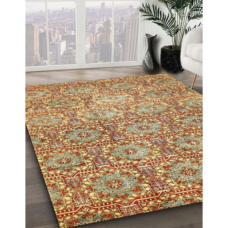 Abstract Indoor Rug, Rectangle 5' x 8'