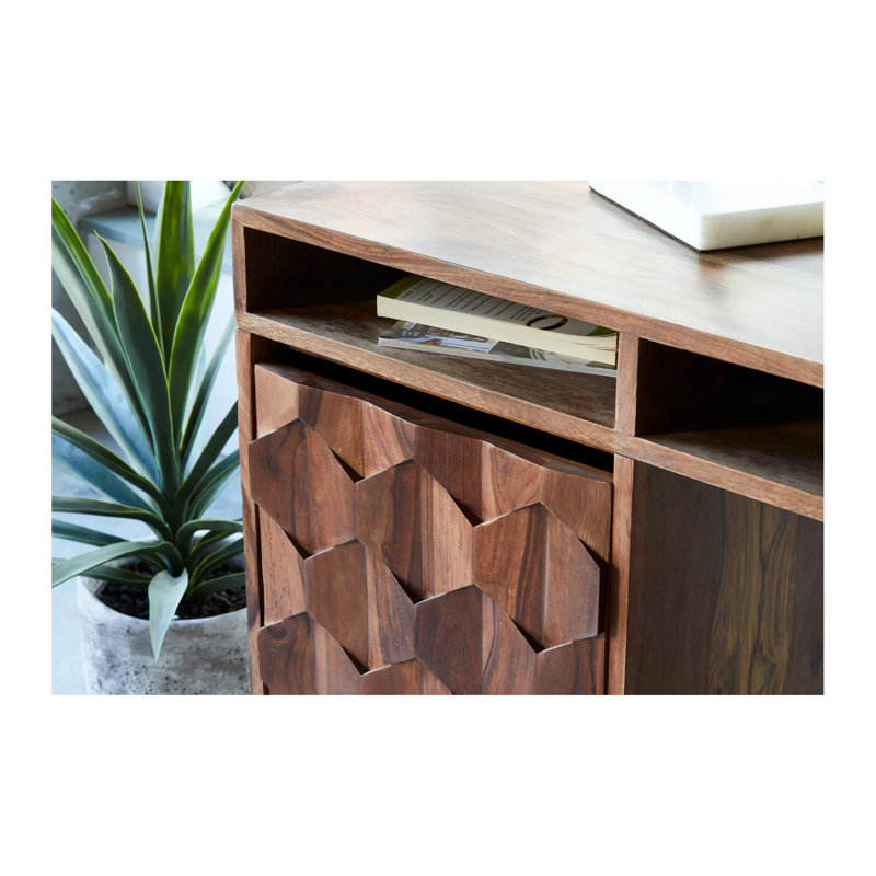 Semester Solid Wood Desk, Natural