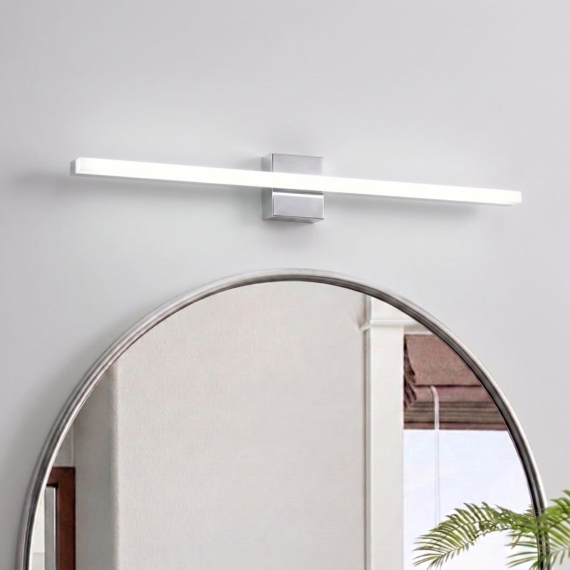 Luminaire de meuble-lavabo à DEL à intensité variable 31,5 po Jhalia, 6500K (blanc froid), H 4,3 po x l 31,5 po x P 2,87 po