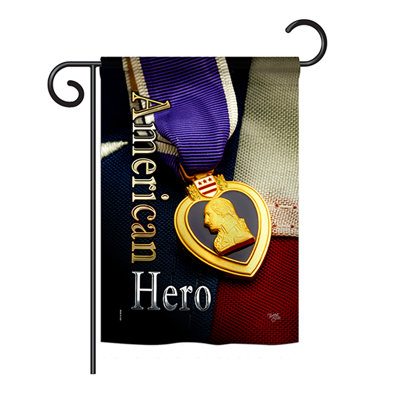 Double Sided 18.5'' H x 13'' W Polyester Garden Flag
