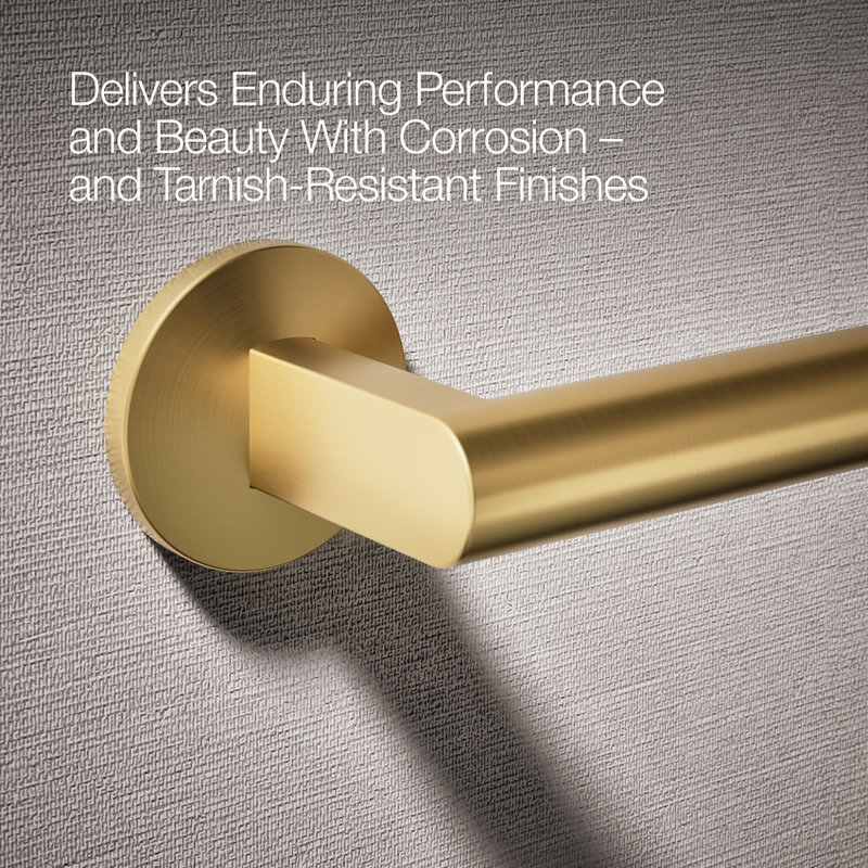 Components™ Towel Arm, Vibrant Brushed Gold