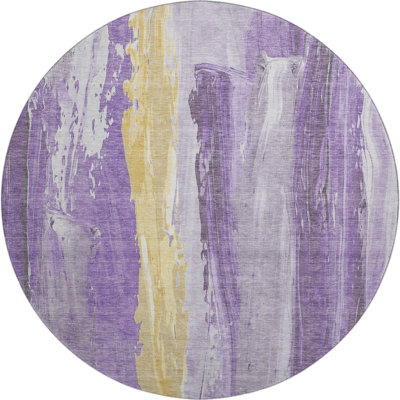 Premium Machine Washable Mayfield AMF1845 Abstract Rug