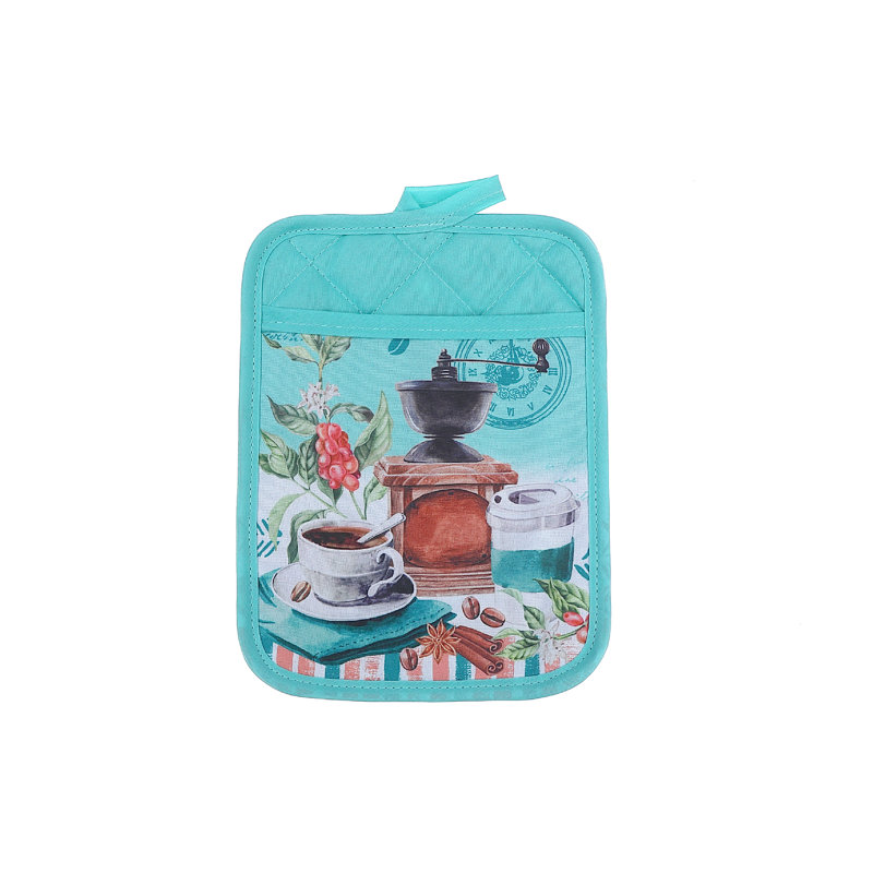 Ensemble de 6 poignées décoratives avec poche à café