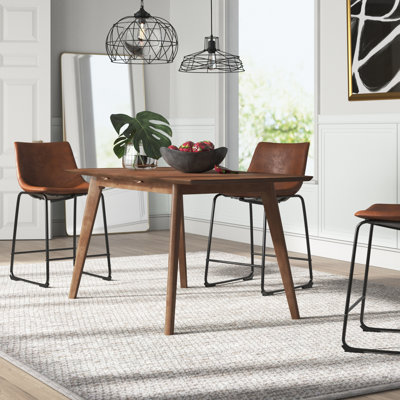 Meneses Extendable Solid Wood Base Dining Table