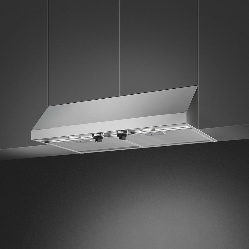 SMEG 30" 600 CFM Convertible Under Cabinet Range Hood in Stainless Steel