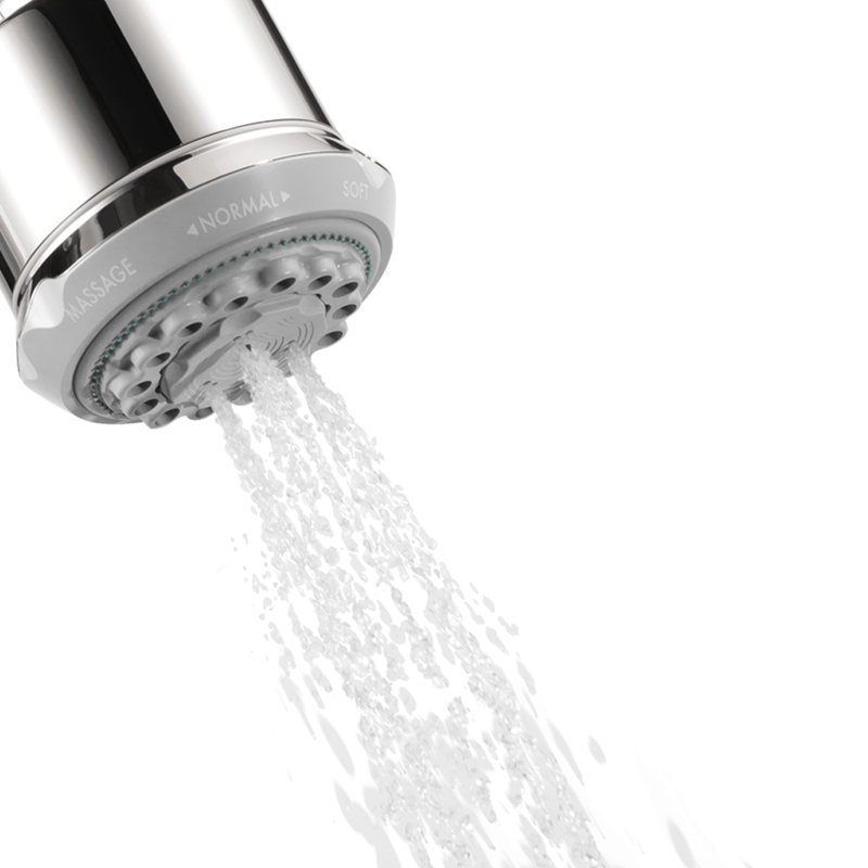 Clubmaster Multi Function Adjustable Shower Head, Brushed Bronze