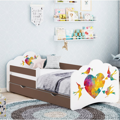 Calabrese European Toddler Bed Frame with Drawers