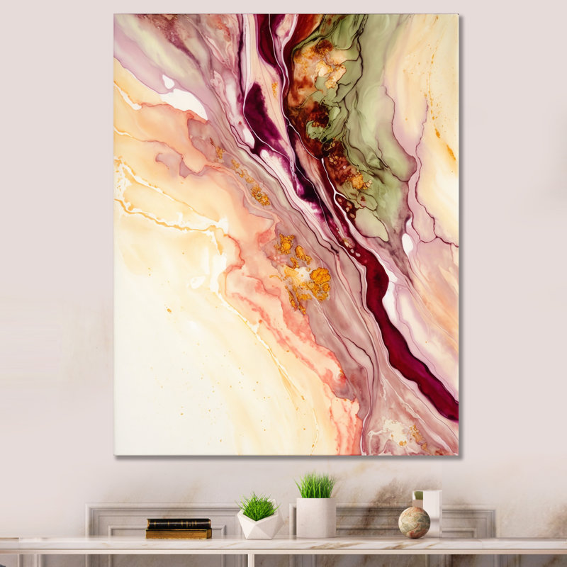 Rendend Point Dreams VI - reproduction sur toile, L 12 po x H 20 po, Toile tendue