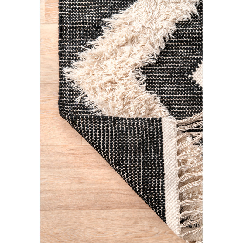Bedfo Wool Southwestern Indoor Rug, Rectangle 5' x 8'