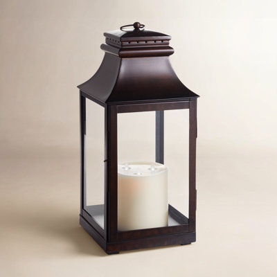 Idora Stainless Steel Lantern Holder