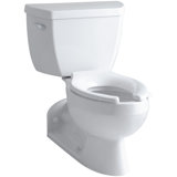 Barrington 1.6 GPF Elongated Two-Piece Toilet (Seat Not Included)