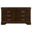 Commode 6 tiroirs Frances Cappuccino-375679745