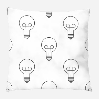 Housse et insert pour coussin lumineux