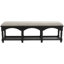 Banc de rangement en bois FBLack