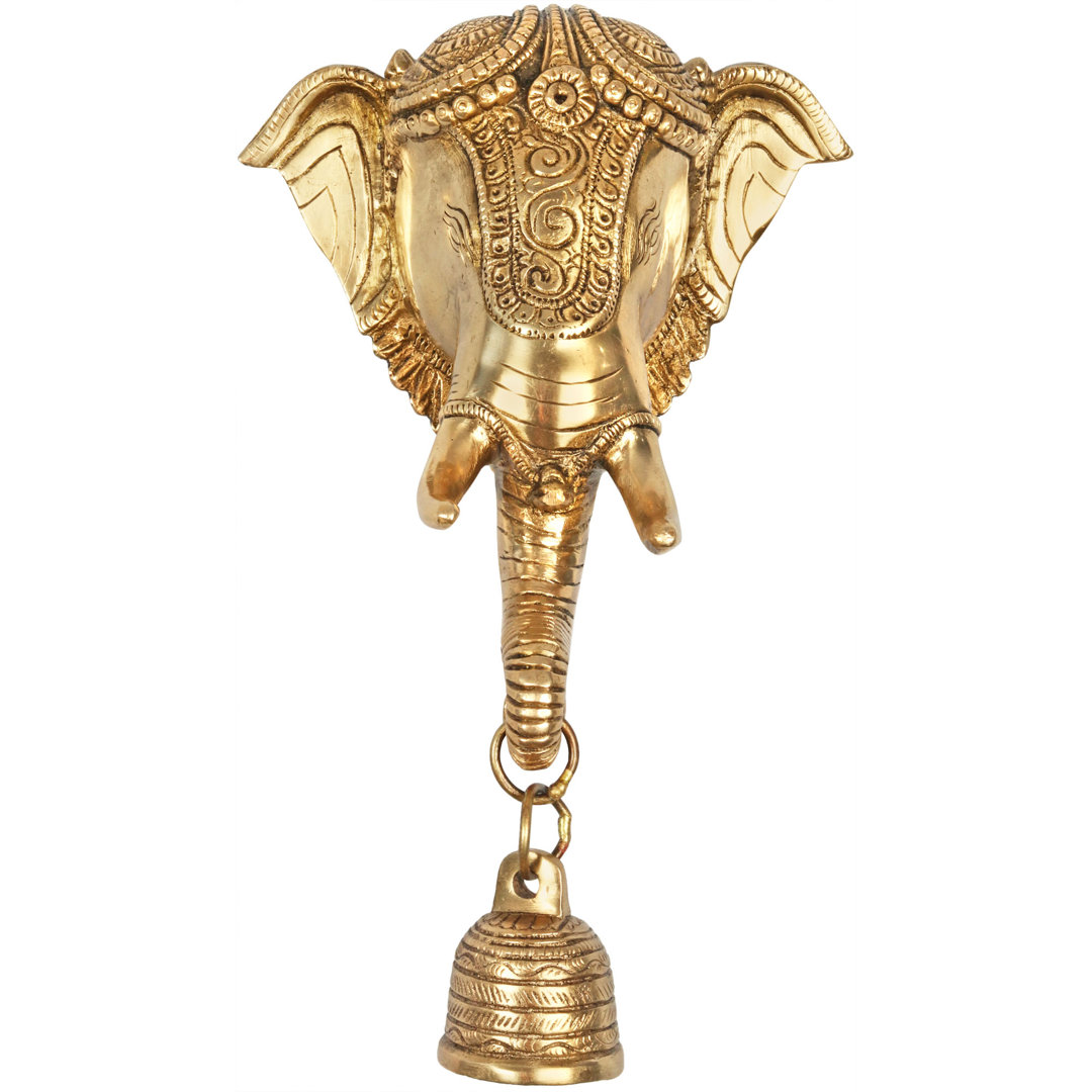 Handmade Boho Religious & Spiritual Wall Decor on Metal Exotic India