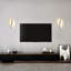 2-Light LED Flush Mounted Wall Sconce-1755354492
