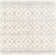 Herrod Machine Woven White/Medium Gray Area Rug