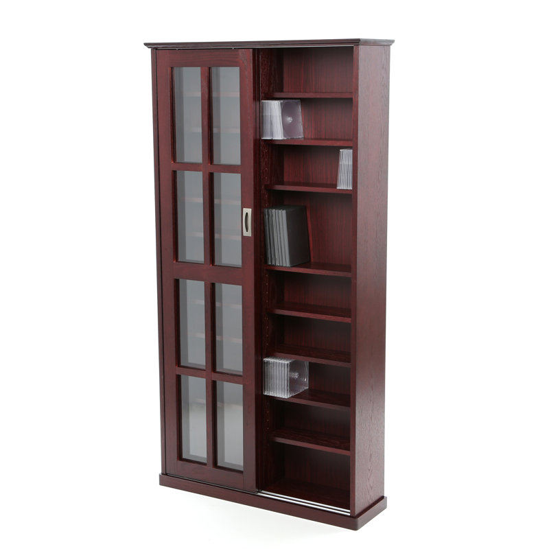 Cabinet multimédia, Cerisier foncé