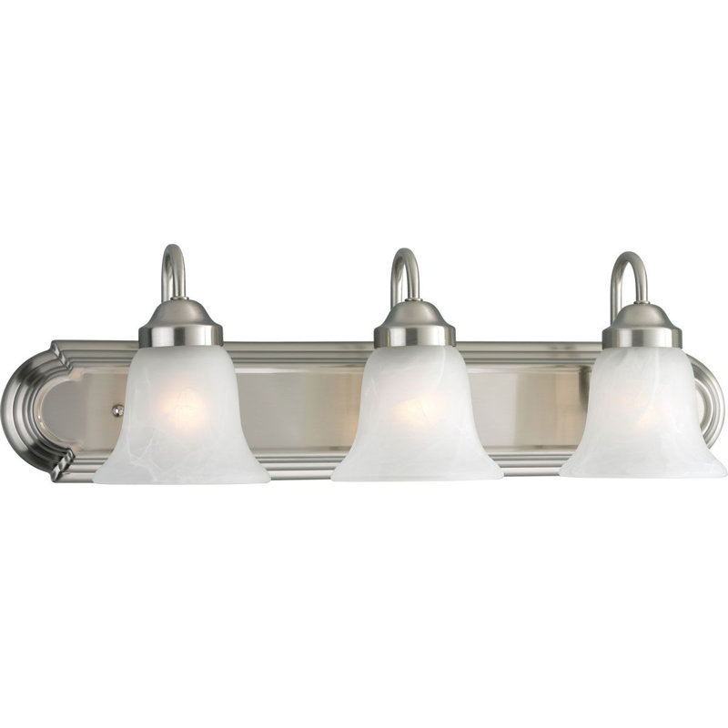 Kartik 3 - Light Dimmable Vanity Light, Brushed Nickel