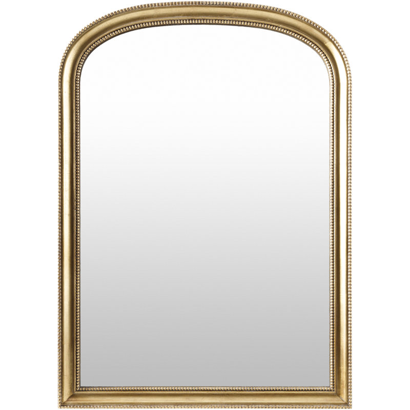 Claritha Mirror, 42" x 30", Gold