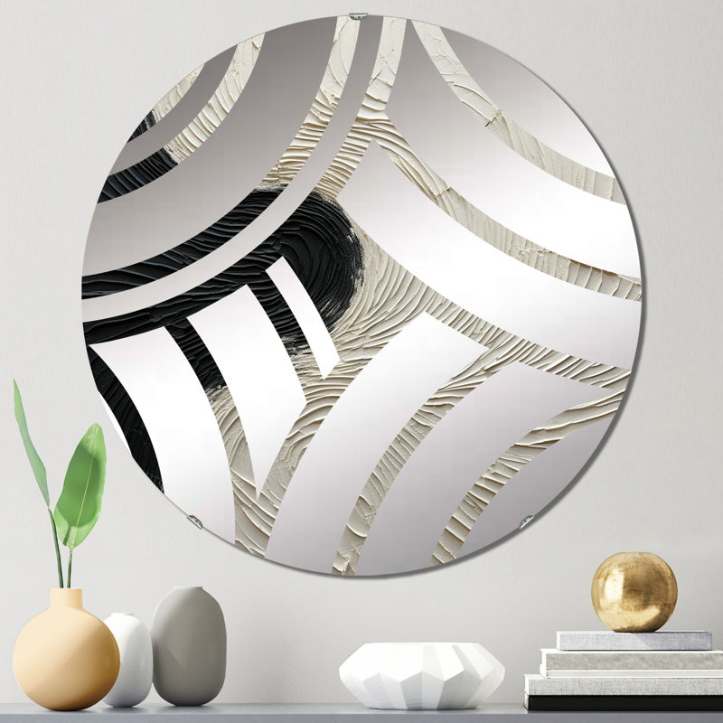 Miroir décoratif Cartley, 23,6 po x 23,6 po