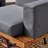 Wood For Patio - Handmade Details And Extra Comfort With 100% Cushions Stylish Outdoor Furniture
