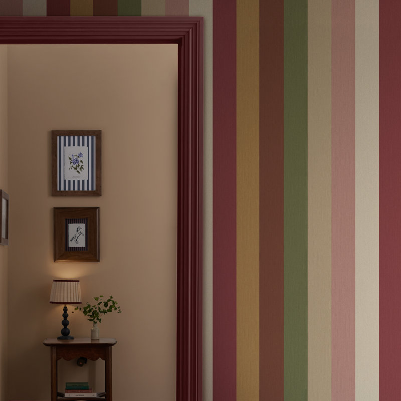 Joules Country Stripe Wallpaper