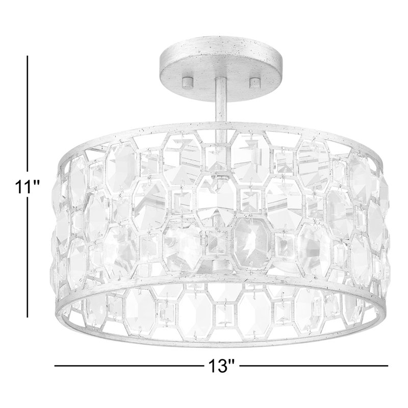 Plafonnier 2 lumières Caspian
