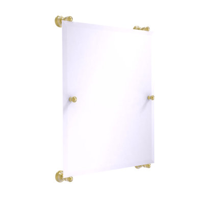 Miroir de meuble-lavabo biseauté sans cadre Freyja